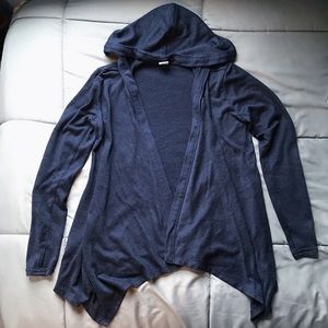 Old Navy Active Cardigan with Thumbholes (Navy Color)